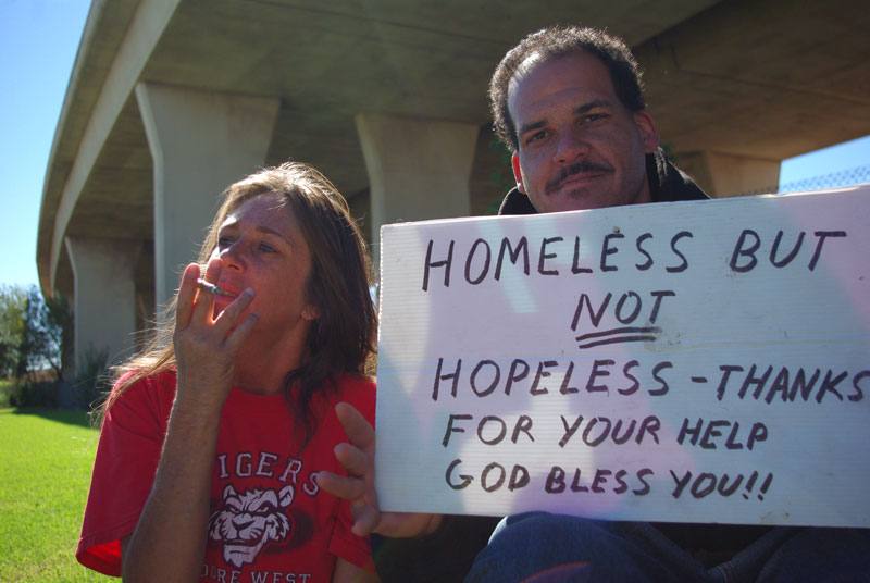 Homeless But Not Hopeless